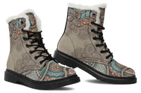 Ornate Flower Grey