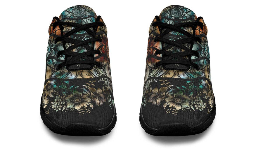 Black Ornate Flower Mandala