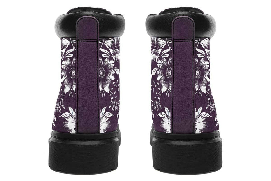 Beautiful Flower Purple Background