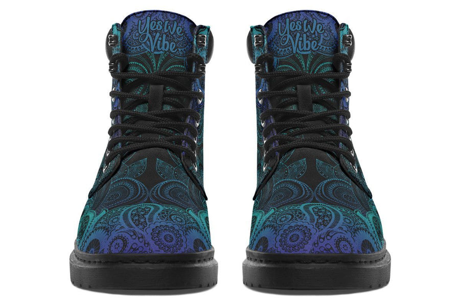 Blue Peace And Mandala