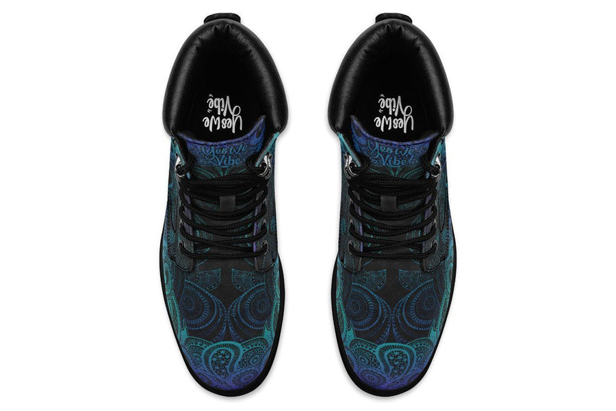 Blue Peace And Mandala