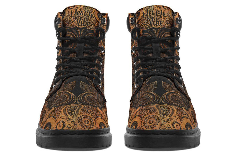 Gold Peace And Mandala