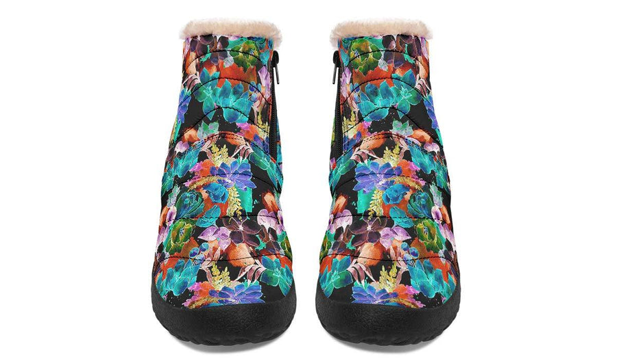 Night Watercolor Garden