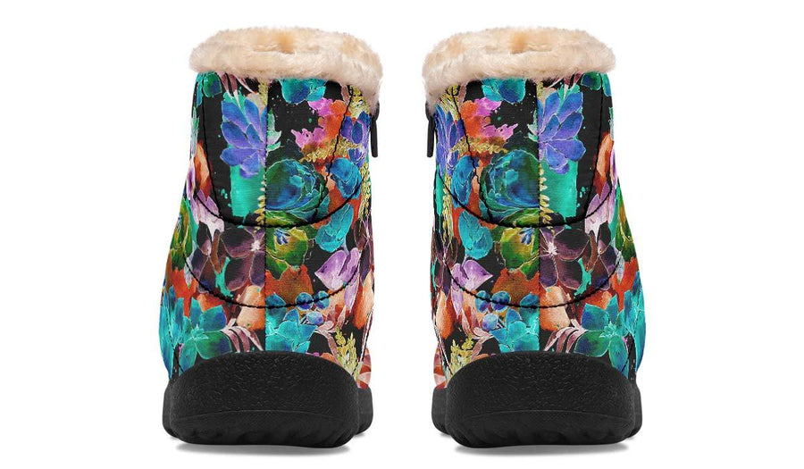 Night Watercolor Garden