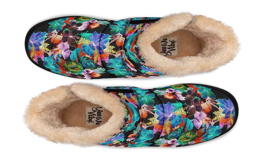 Night Watercolor Garden