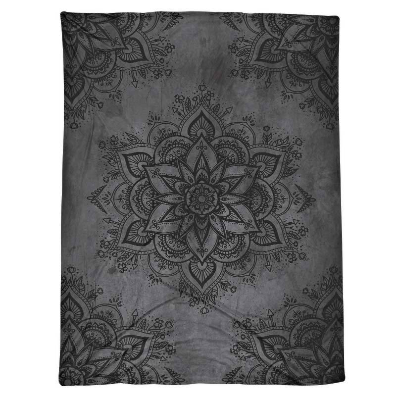 Grey Boho Mandala