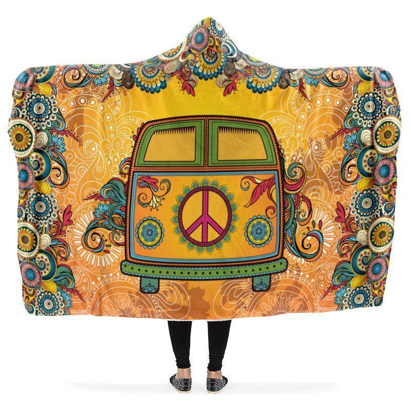 Colorful Hippie Van