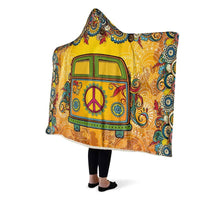 Colorful Hippie Van