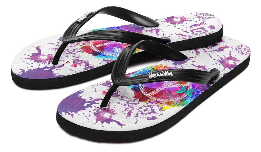 Colorful Peace And Butterflies