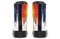 Melted Crayon Rainbow