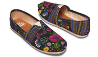 Boho Colorful Flower Embroidery