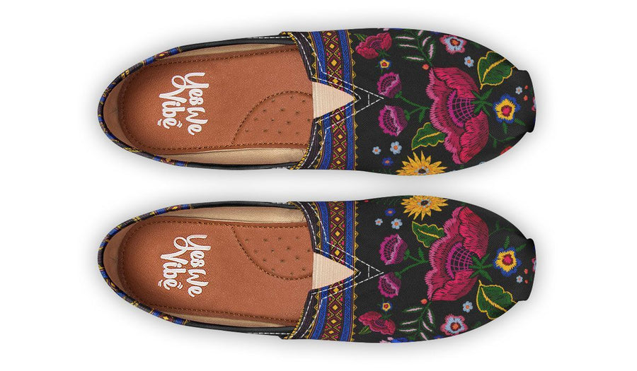 Boho Colorful Flower Embroidery