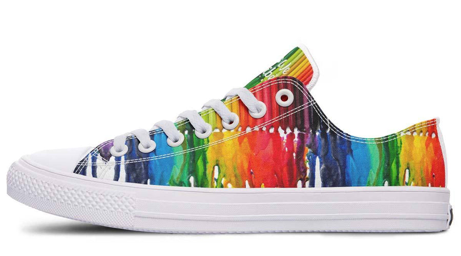 Melted Crayon Rainbow