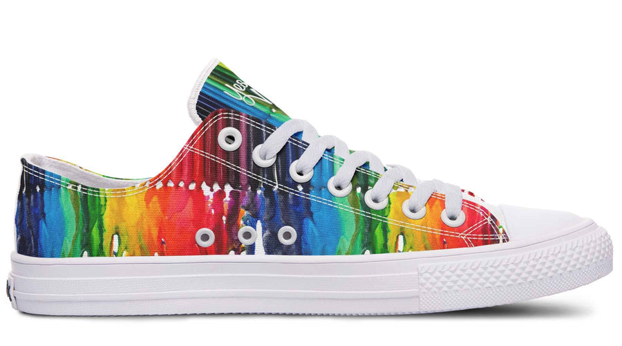 Melted Crayon Rainbow