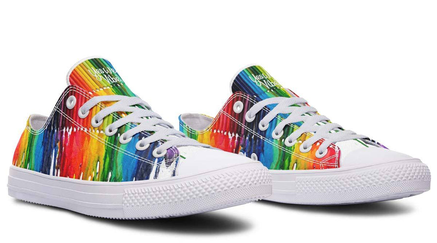 Melted Crayon Rainbow