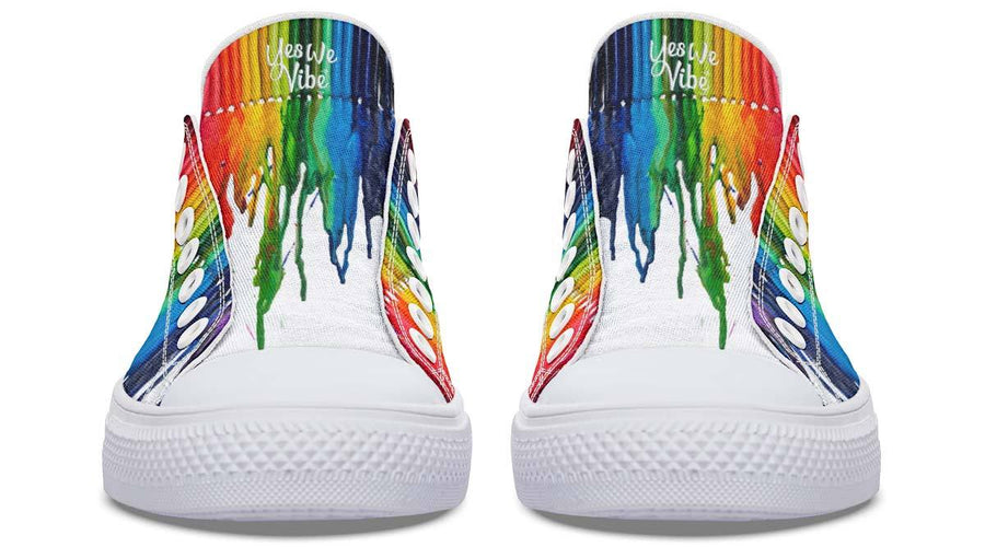 Melted Crayon Rainbow