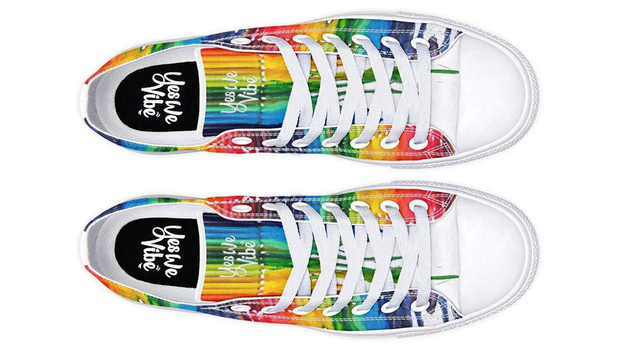 Melted Crayon Rainbow