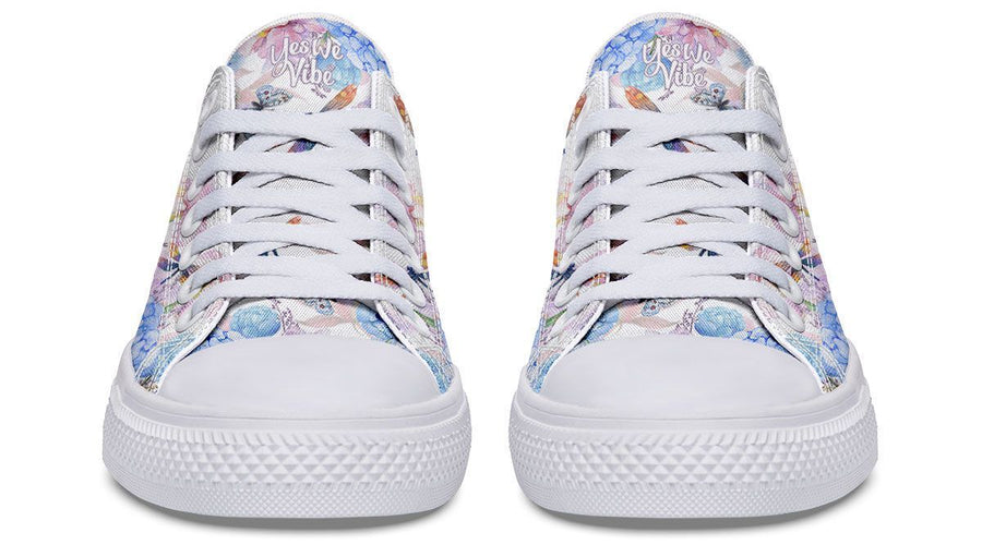 Flowers And Dragonfly