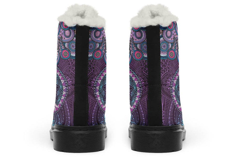 Purple Peace And Mandala