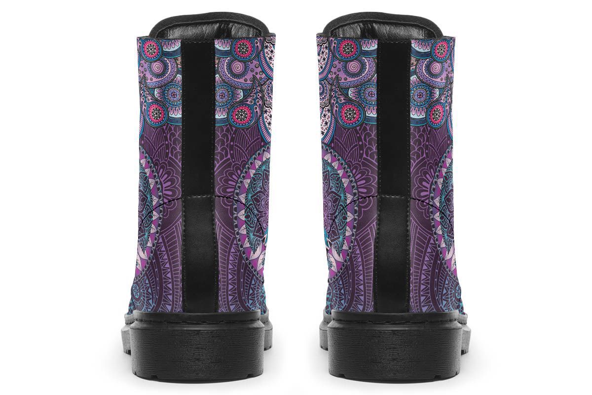 Purple Peace And Mandala