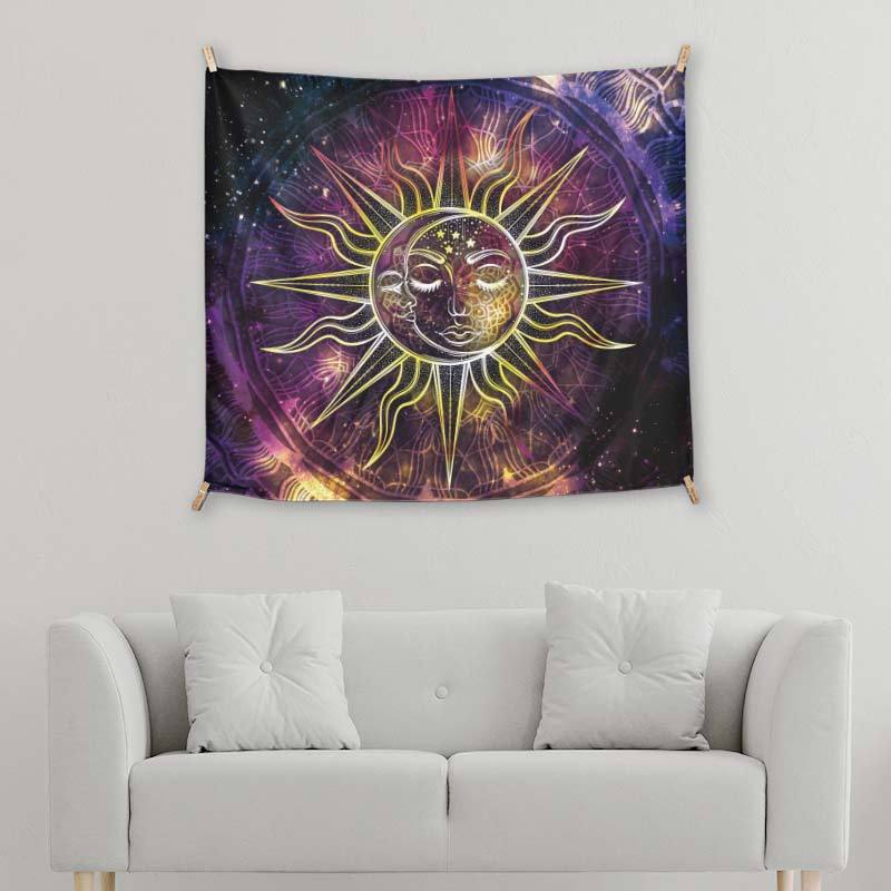 Space Sun And Moon