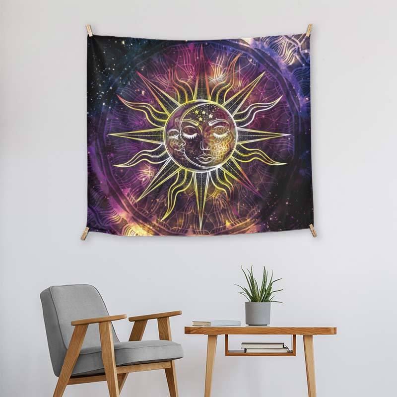 Space Sun And Moon