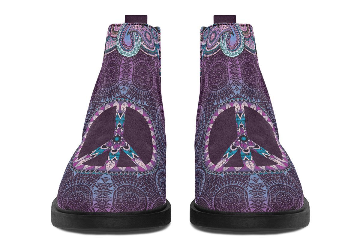 Purple Peace And Mandala