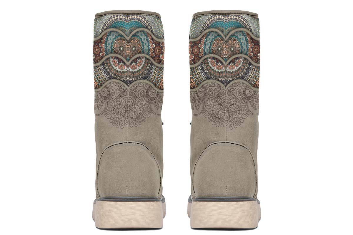 Ornate Flower Grey