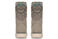 Ornate Flower Grey