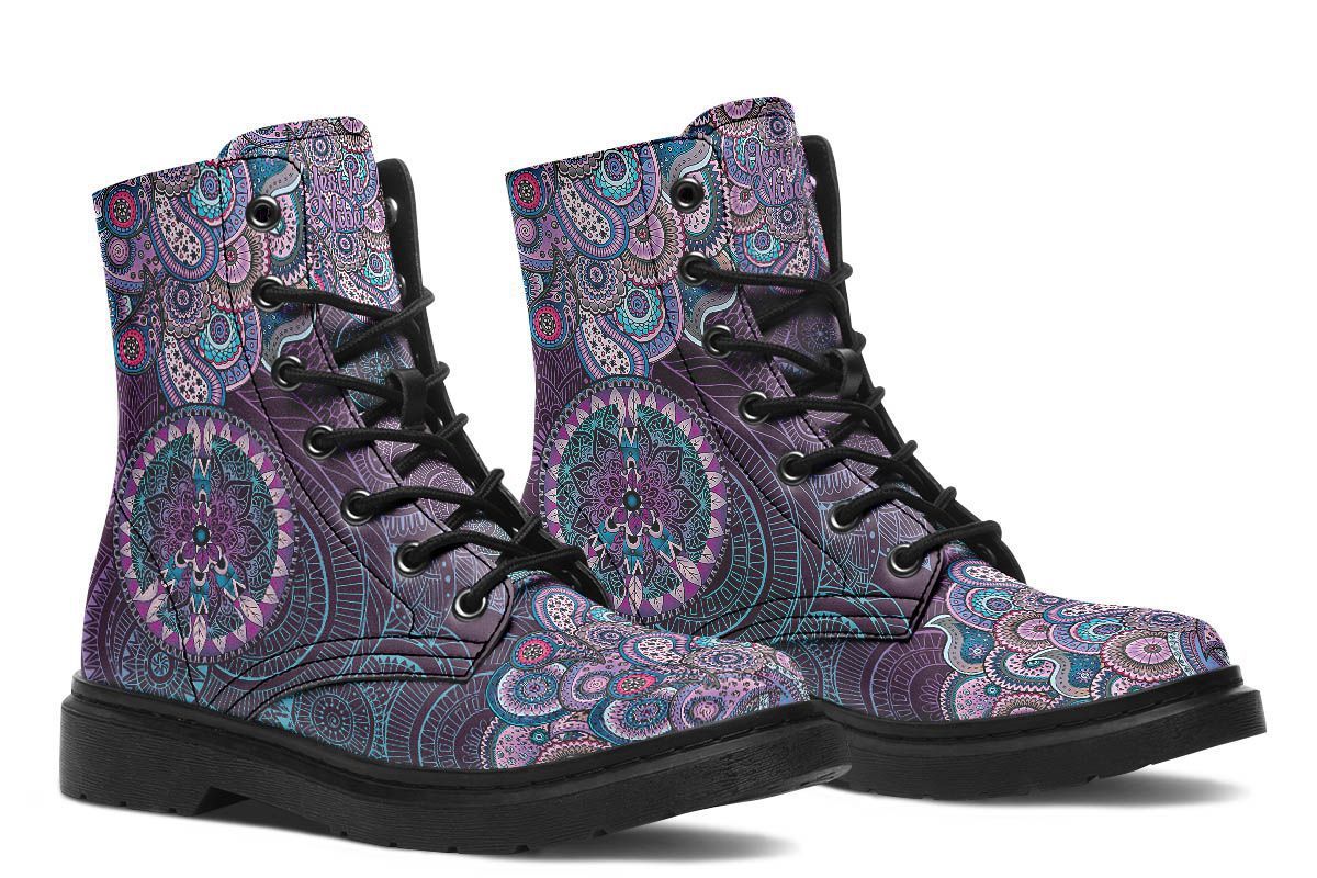 Purple Peace And Mandala