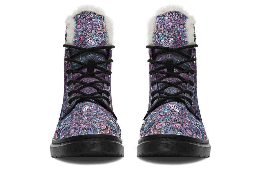 Purple Peace And Mandala