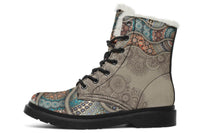 Ornate Flower Grey
