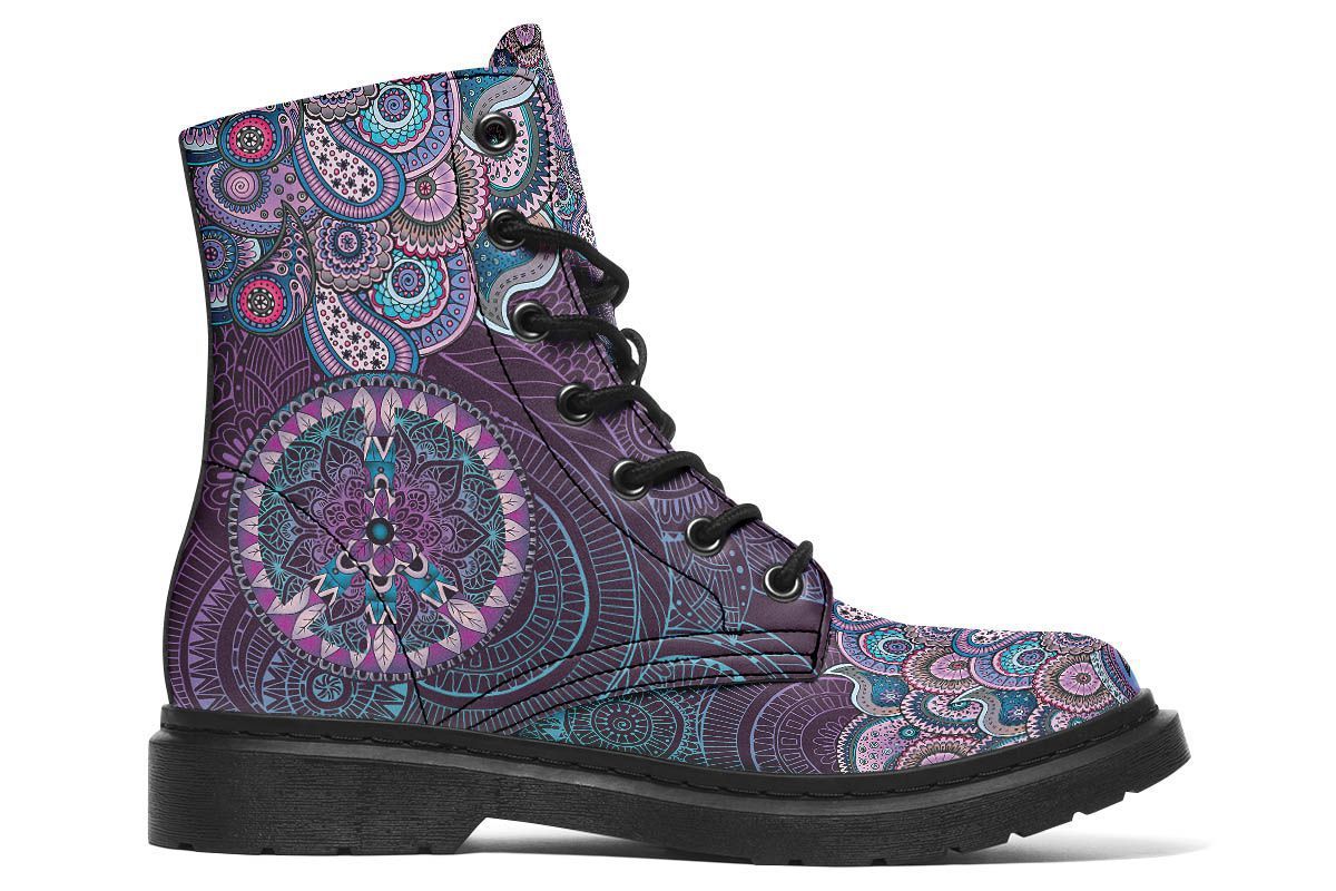 Purple Peace And Mandala
