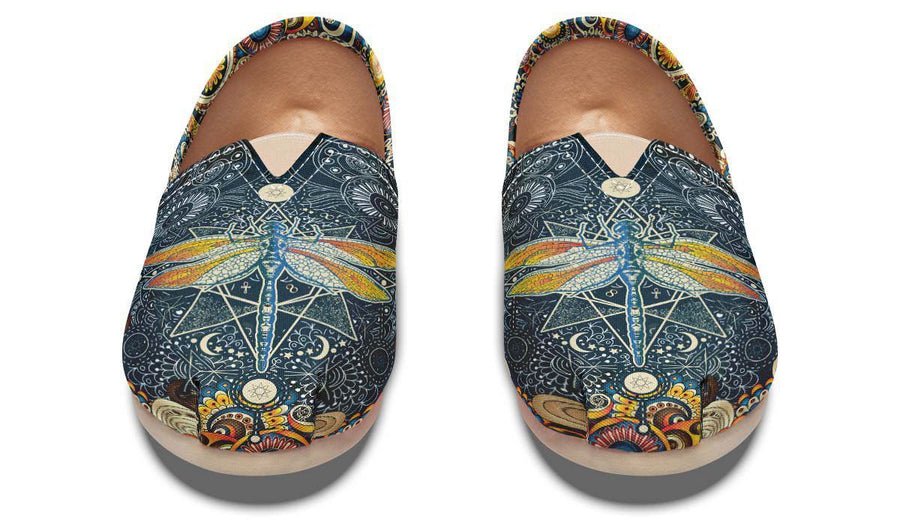 Dragonfly And Flower Mandala