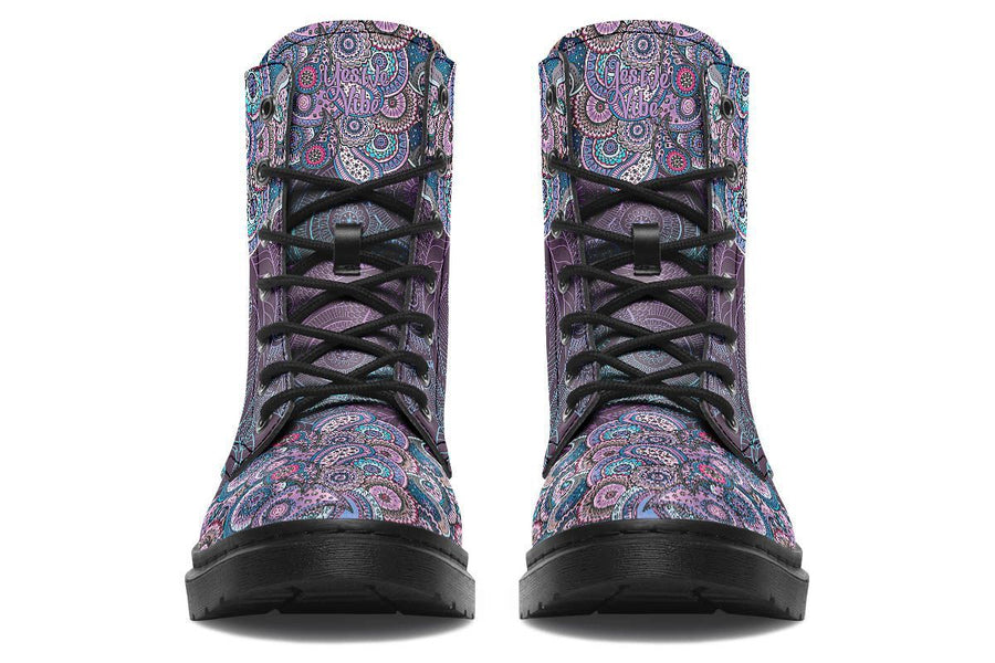 Purple Peace And Mandala