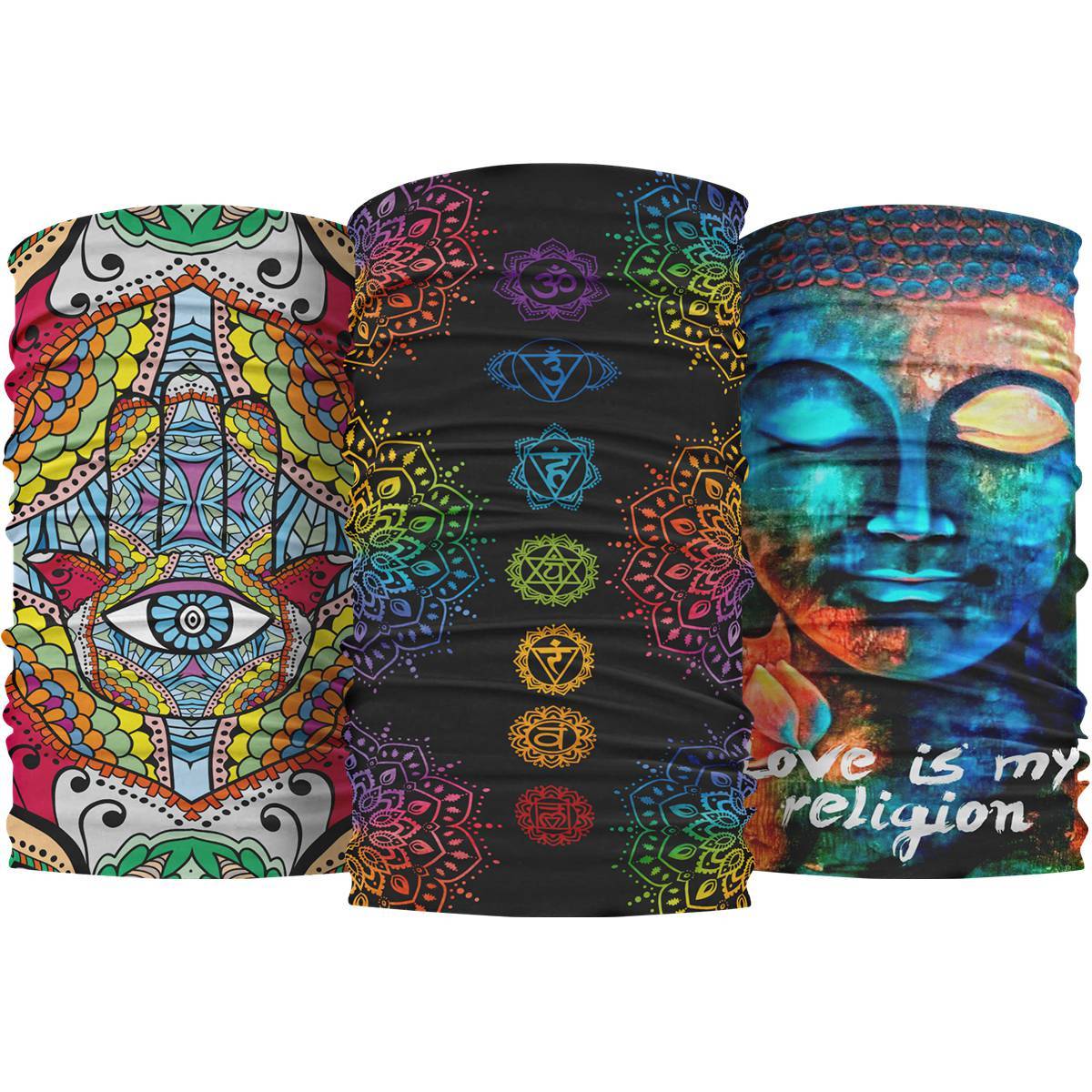 Pack Of 3 - Buddha Chakra Hand