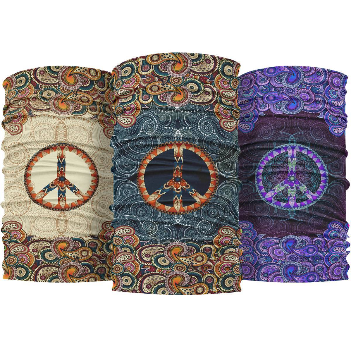 Pack Of 3 - Peace And Mandalas